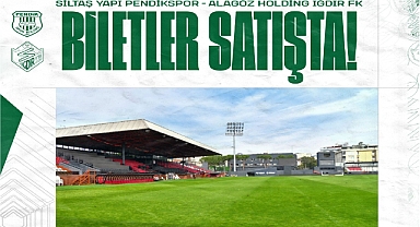 Pendikspor – Iğdır FK maçı biletleri satışta!