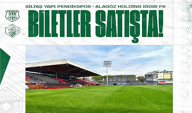 Pendikspor – Iğdır FK maçı biletleri satışta!