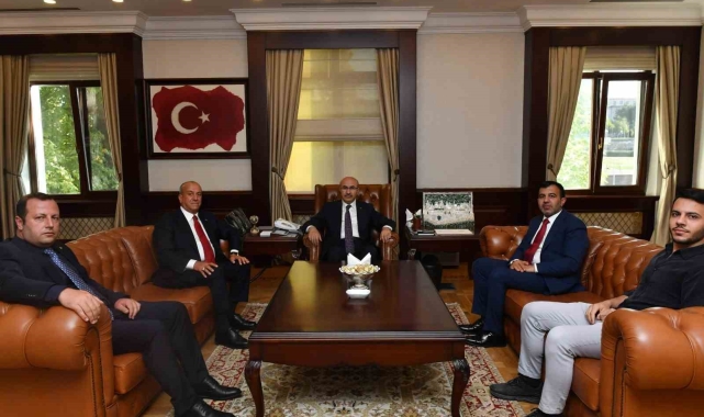 Pütürge Belediye Başkanı Sülük, Emniyet Genel Müdürü&#039;nü ziyaret etti