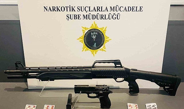 Samsun'da bir şahsın iş yerinde ve ikametinde uyuşturucu madde ele geçirildi