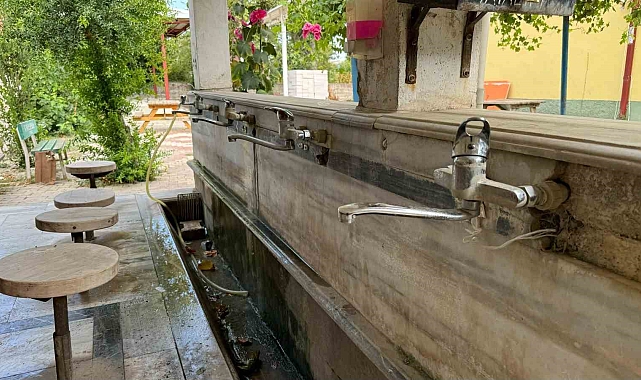 Şifalı su kaynağı bir anda kurudu