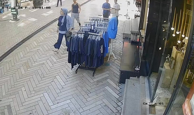 Sigara paketini böyle çaldı