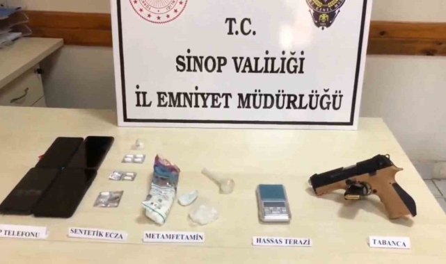 Sinop&#039;ta uyuşturucu operasyonu: 3 kişi tutuklandı