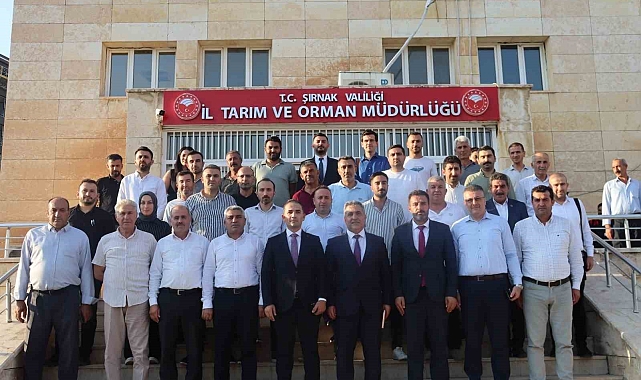 Şırnak&#039;ta çiftçilere, yeni hayvancılık desteklemeleri modeli anlatıldı