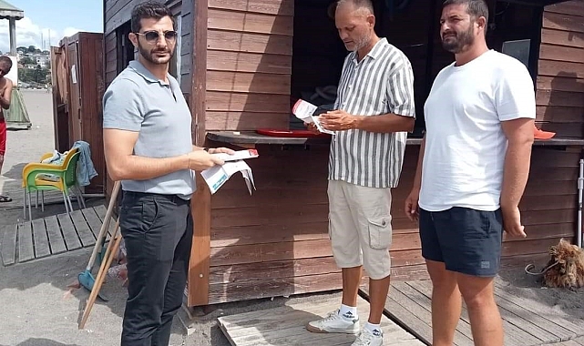 Suda boğulma olaylarına karşı vatandaşlar bilgilendirildi