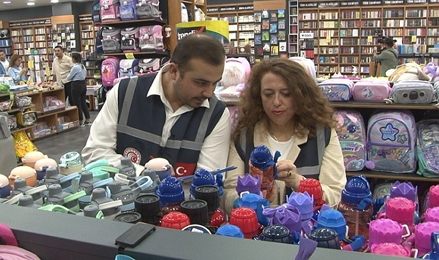 Ticaret Bakanlığından 81 ilde eş zamanlı kırtasiye ürün denetimi