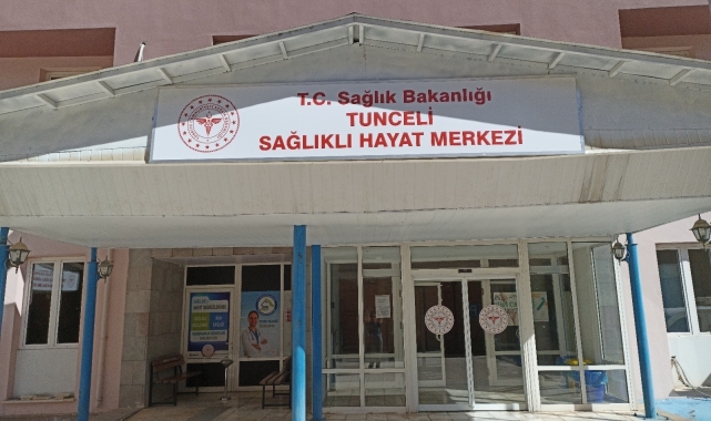 Tunceli&#039;deki Sağlıklı Hayat Merkezi&#039;nde hizmetler sürüyor