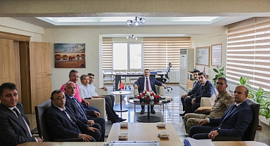 Vali Turan’dan Aralık Kaymakamlığına ziyaret