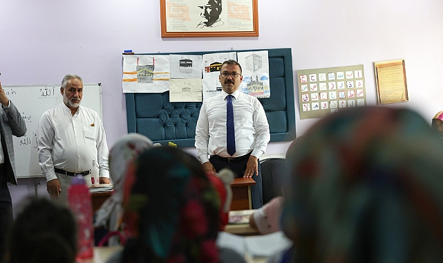 Vali Turan’dan Kur’an Kurslarına Ziyaret