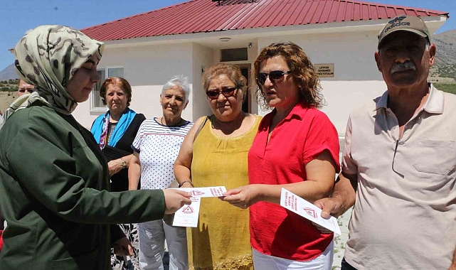 Vatandaşlar keneye karşı bilgilendirildi