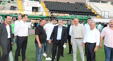 Vekil Alagöz Stat çalışmalarını yerinde inceledi