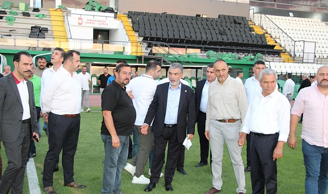 Vekil Alagöz Stat çalışmalarını yerinde inceledi