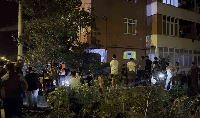 Yabancı uyruklu şahısların yaşadığı bina boşaltıldı