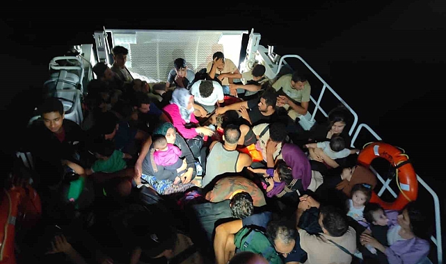 Yasa dışı yollarla yurt dışına çıkmaya çalışan 116 düzensiz göçmen yakalandı