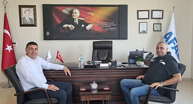 Yurt Müdürü Bayat’tan AFAD Müdürü Deniz’e hayırlı olsun ziyareti