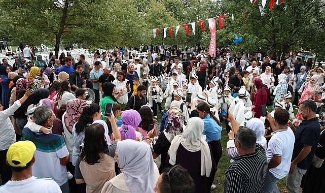 14. geleneksel sünnet şöleninde 302 çocuk sünnet oldu