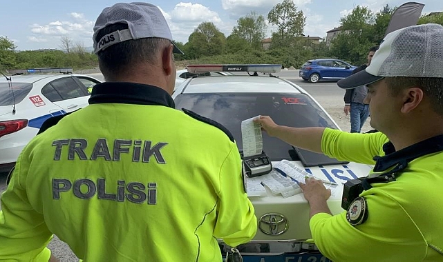 17 sürücüye alkolden işlem yapıldı