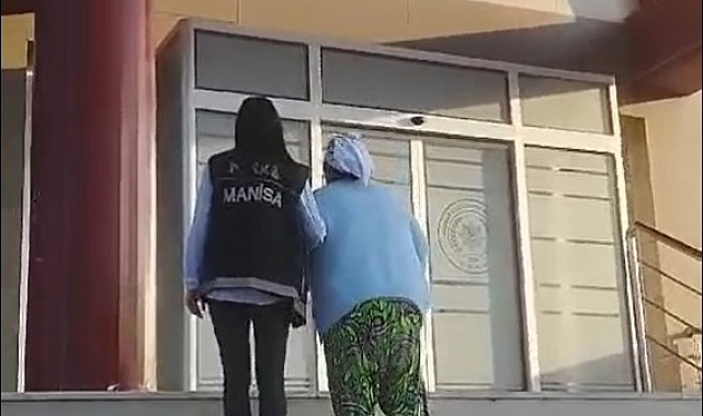 61 yaşındaki zehir taciri kadın sevk edildiği mahkemece tutuklandı