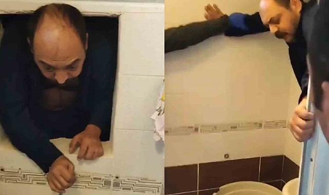 7 yıl 6 ay hapis cezası bulunan hükümlü, tuvaletin havalandırma boşluğunda yakalandı