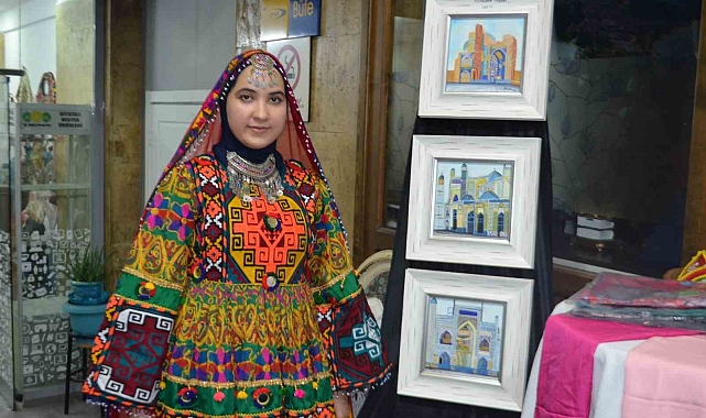 Afganistan konulu kültürel sanat sergisi açıldı