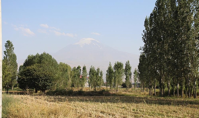 Ağrı Dağı&#039;ndaki buzullar eriyor