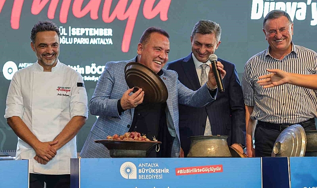 ANTALYA BÜYÜKŞEHİR BELEDİYESİ TARAFINDAN III. FOODFEST ANTALYA ULUSLARARASI GASTRONOMİ FESTİVALİ BAŞLIYOR
