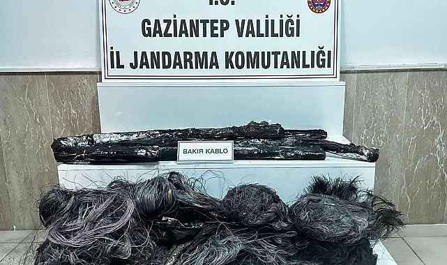 Bakır kabloları yakan 2 şüpheli yakalandı