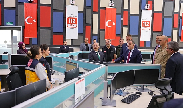 Bayburt&#039;ta 112 Acil Çağrı Merkezi İl Koordinasyon Kurulu Toplantısı yapıldı
