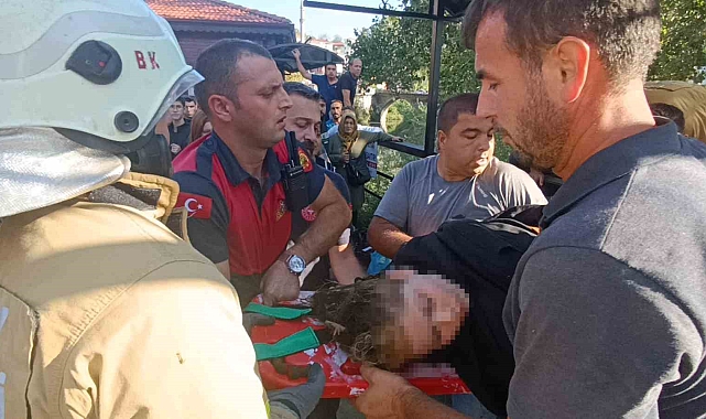 Belediye personeli, ırmağa atlayan 15 yaşındaki kızı kurtardı