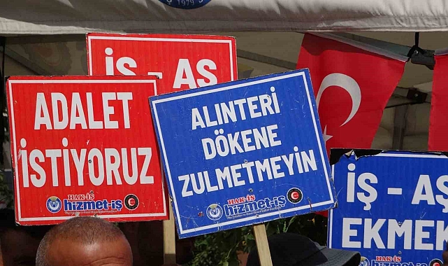 Belediyelerden çıkarılan işçilerin eylemi devam ediyor