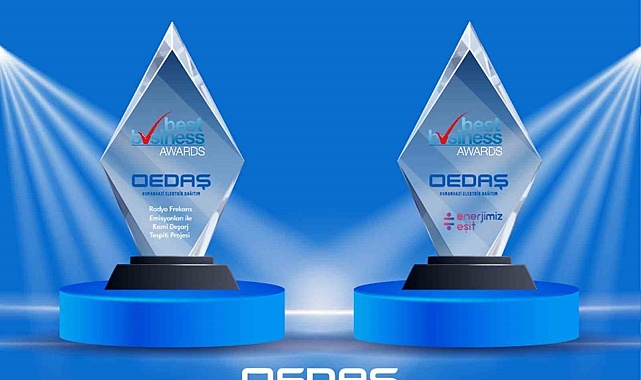 Best Business Awards&#039;ta &#039;Enerjimiz Eşit&#039; Ve &#039;Radyo Frekans Emisyonları İle Kısmi Deşarj Tespiti&#039; Projeleri Ödül Kazandı