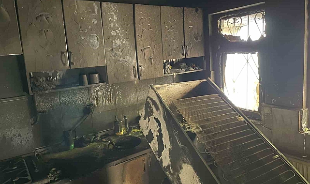 Bingöl&#039;de ev yangını