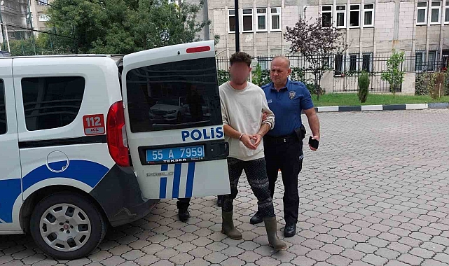 Bir gün arayla 2 kez çuval içinde 76 kilo fındık çalan genç tutuklandı