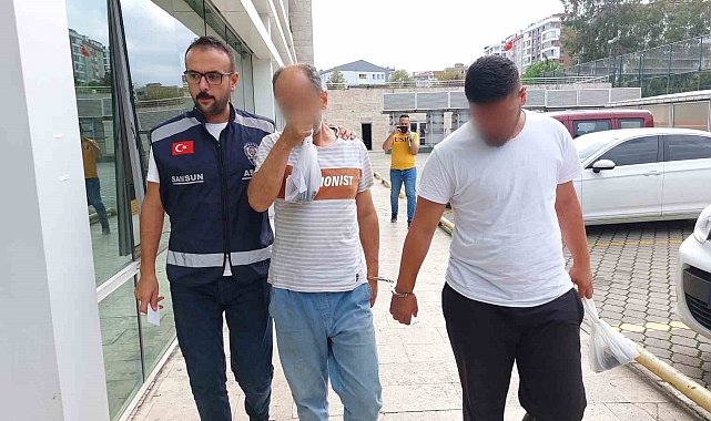 Çöp kovalarını çalan hurdacılar kaçarken yakalandı