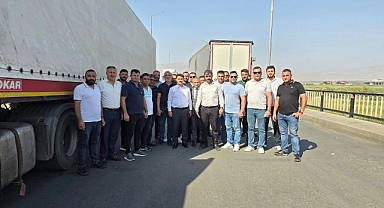 Dilucu Sınır Kapısında tır şirketlerinin isyanı