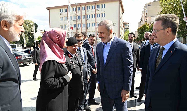 Hakan Fidan Manisa&#039;da