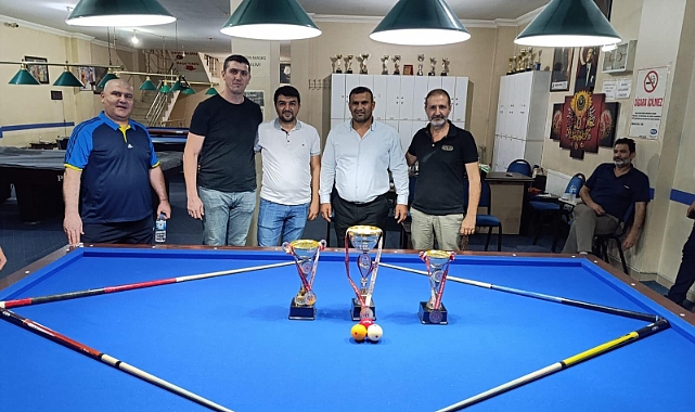 Iğdır&#039;da bilardo turnuvası düzenlendi