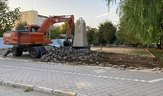 Iğdır’da Haydar Aliyev Parkı&#039;nda yapım çalışmaları başladı