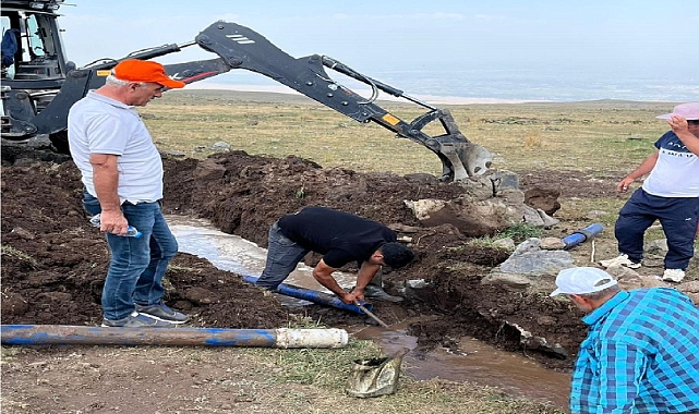 Iğdır’da içme suyu ve altyapı çalışmaları devam ediyor