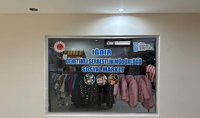 Iğdır’da Sosyal Market projesi hayata geçti