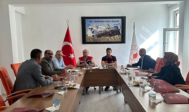 Iğdır’da tarımsal üretim planlaması çalışmaları kapsamında STK’lar ile toplantı düzenlendi