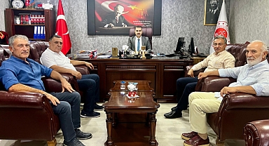 Iğdır Ticaret Borsasından Başsavcı Dede'ye hayırlı olsun ziyareti