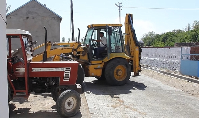 İl Özel İdaresi Kamışlı Köyünü güzelleştiriyor