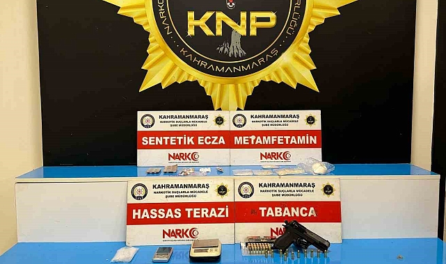 Kahramanmaraş&#039;ta çeşitli suçlardan aranan ve yakalanan toplam 79 şüpheliden 37&#039;si tutuklandı