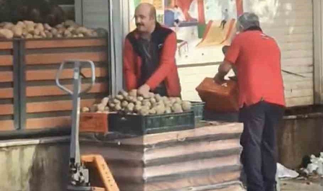 Kasa kasa patatesi çöpe döktüler