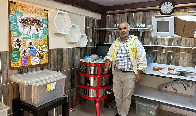 Kilosu 400 TL&#039;den 500 kilo bal üretiyor