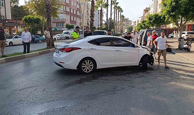 Kırmızı ışık ihlali kazaya sebep oldu