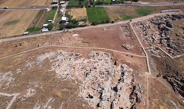 Kommagene Krallığının kentlerinden Perre Antik Kent&#039;teki kazılara ara verildi