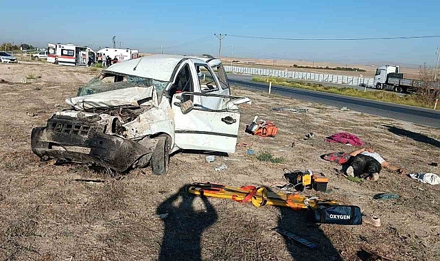 Konya&#039;da meydana gelen feci kazada 2 kişi hayatını kaybetti