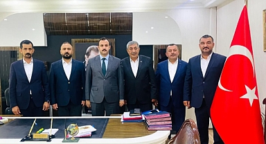 MHP Heyetinden Vali Yardımcısı Çelebi’ye hayırlı olsun ziyareti